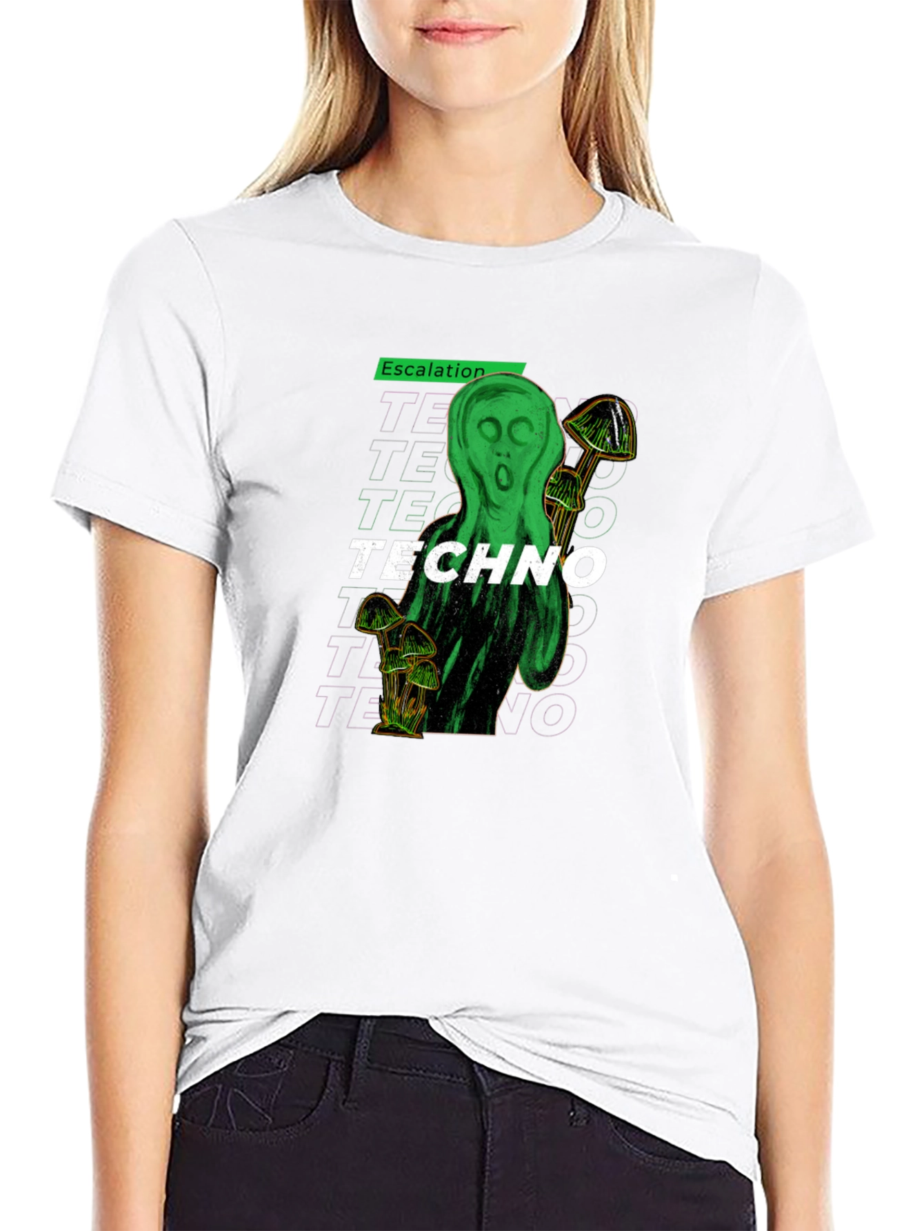 Escalation Techno Graphic Tee