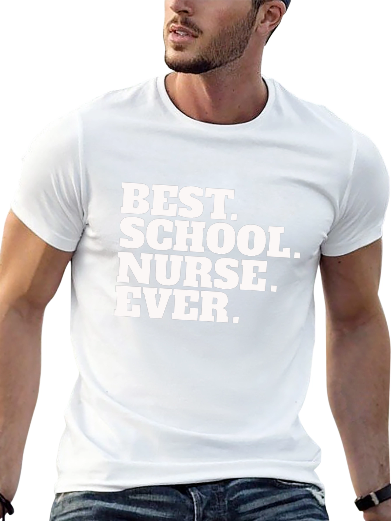 Best School Nurse Ever Graphic T-Shirt