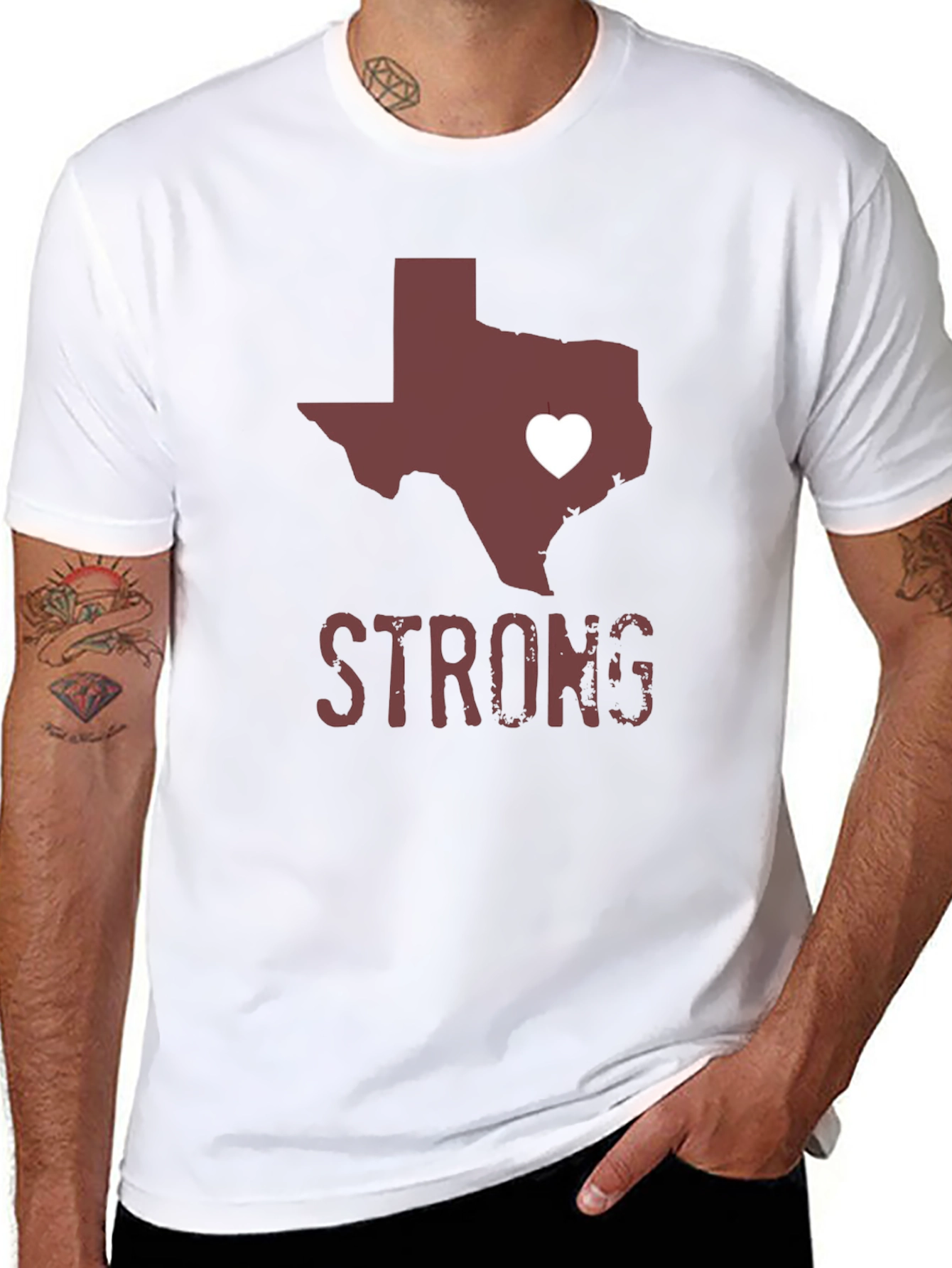 Texas Strong Graphic T-Shirt