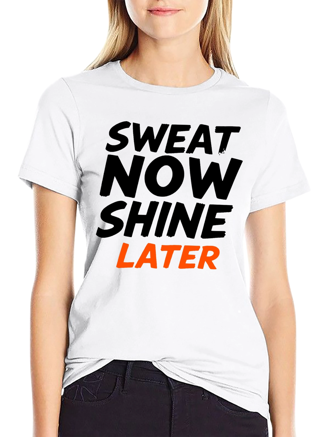 Sweat Now Shine Later Graphic Tee