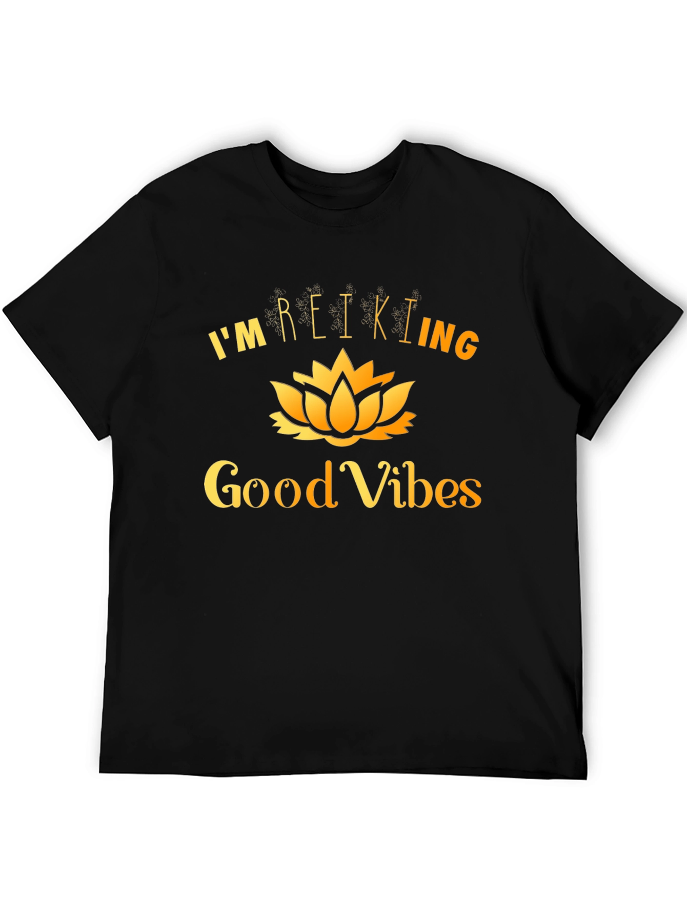 Reiki Good Vibes Graphic T-Shirt