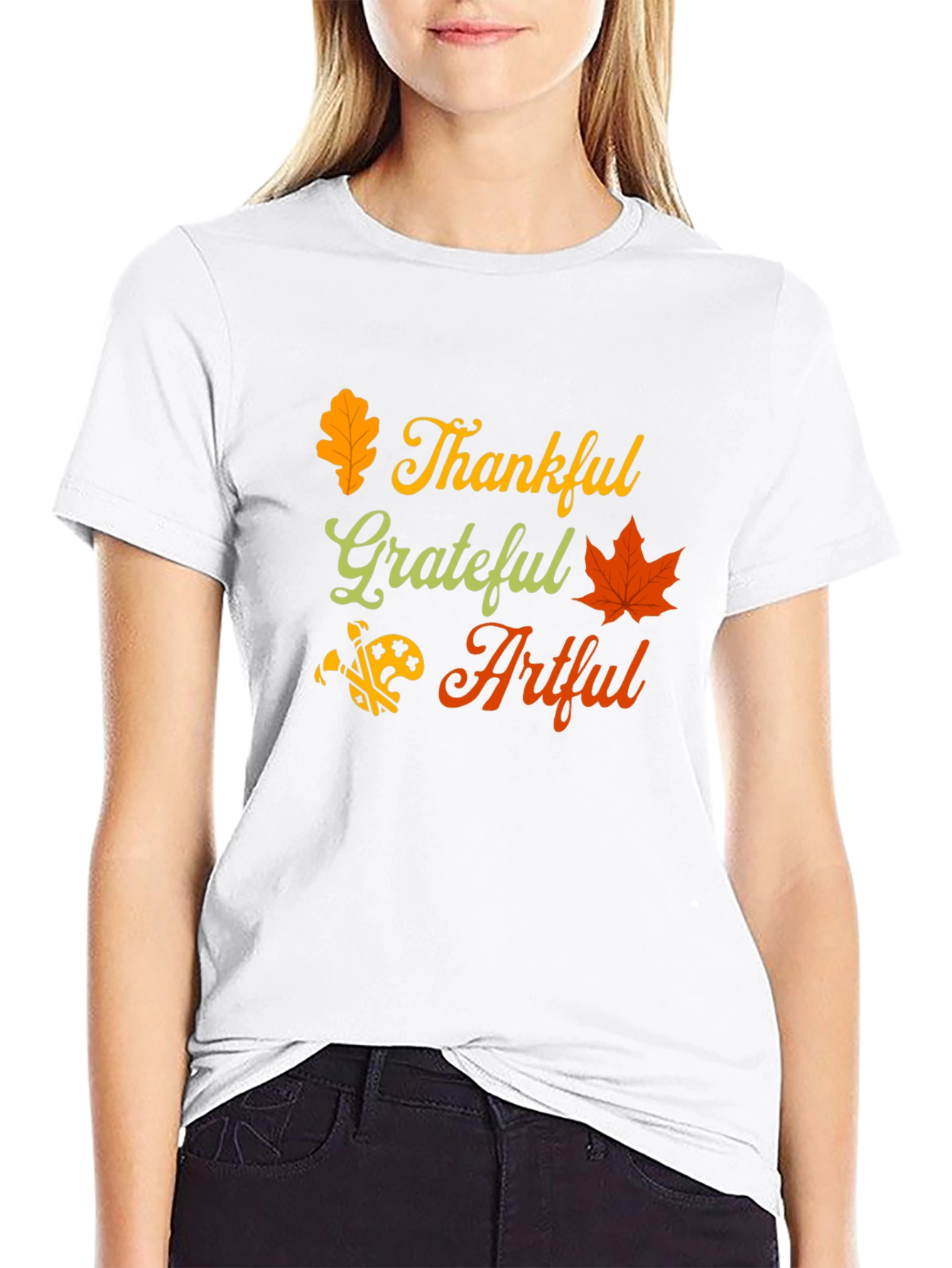 Thankful Grateful Artful T-Shirt
