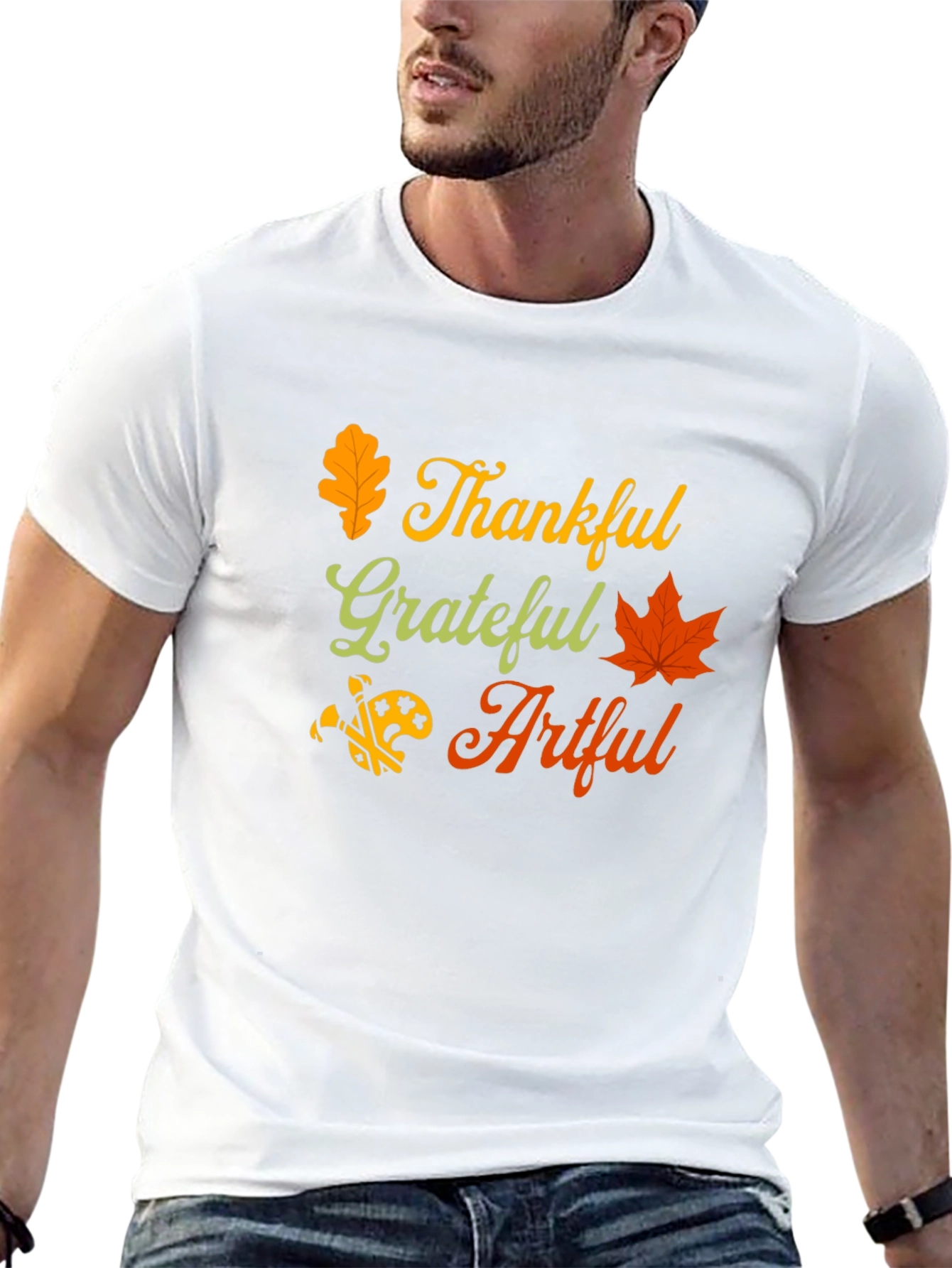 Thankful Grateful Artful T-Shirt