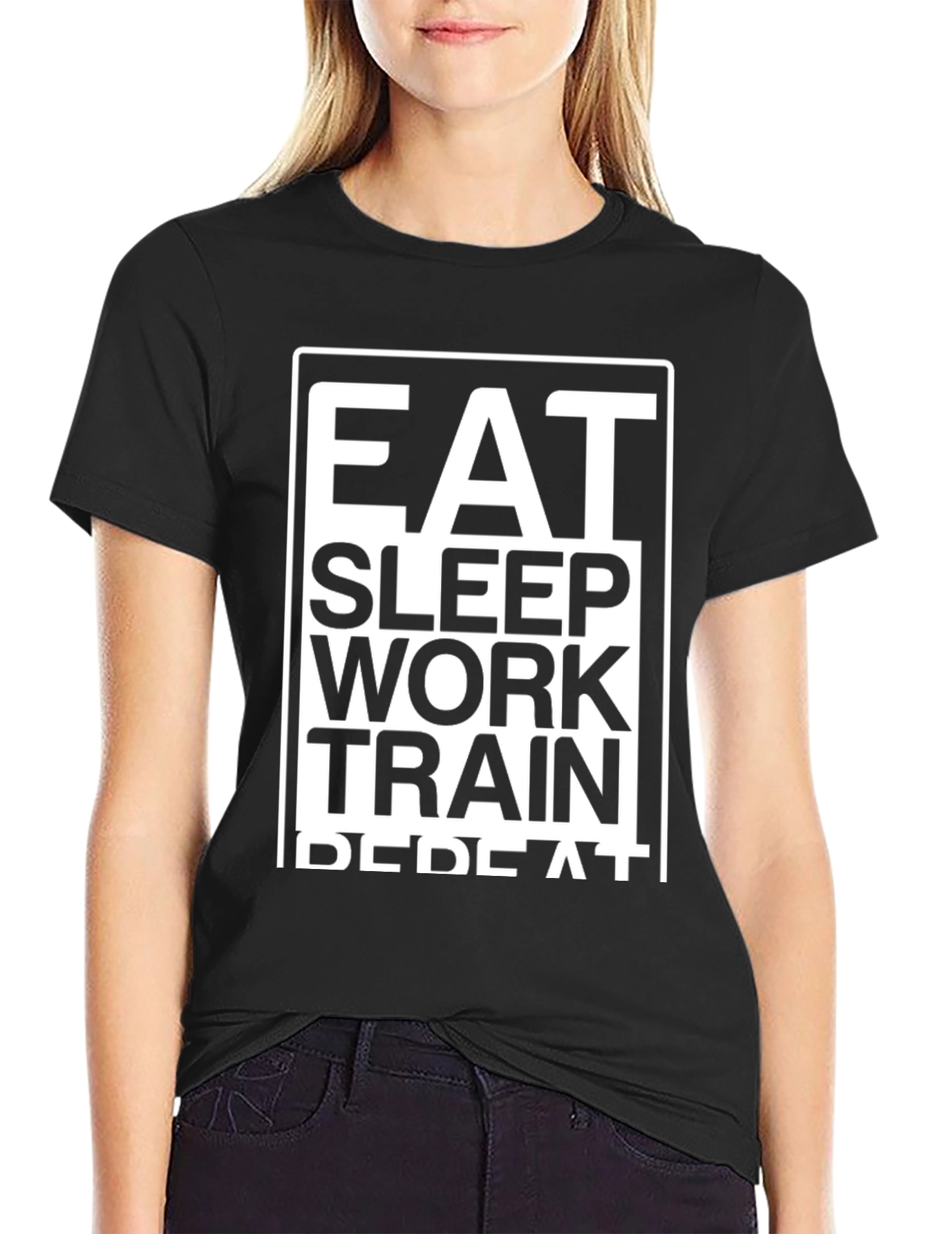 Eat Sleep Work Train Repeat T-Shirt