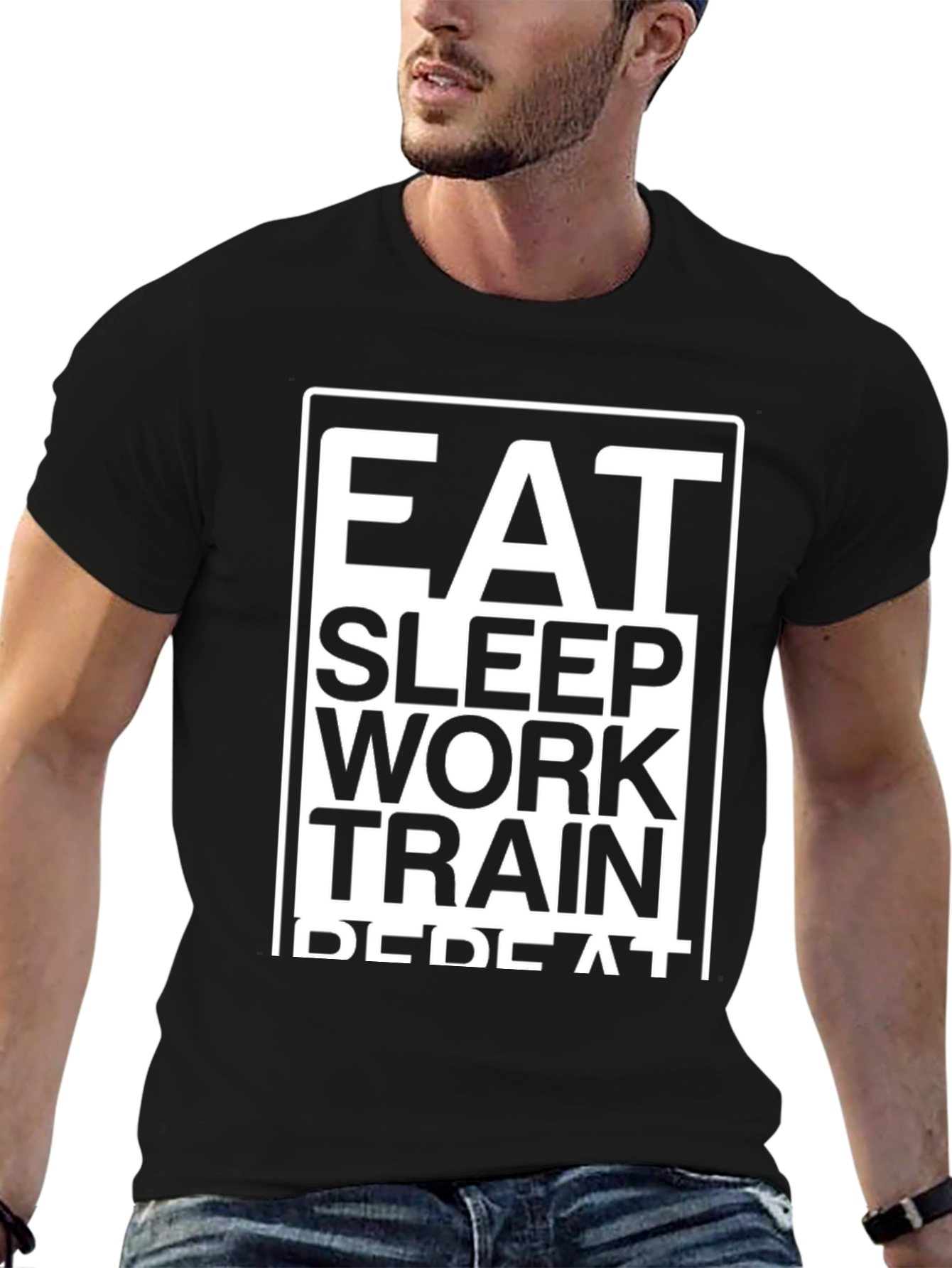 Eat Sleep Work Train Repeat T-Shirt