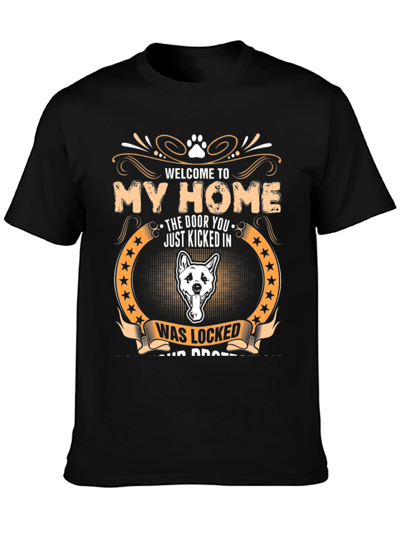 Welcome to My Home Dog T-Shirt