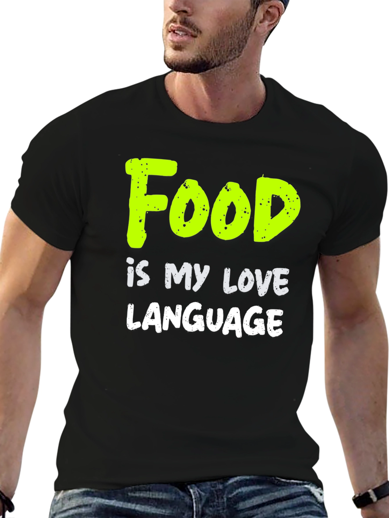 Food is My Love Language Funny T-Shirt