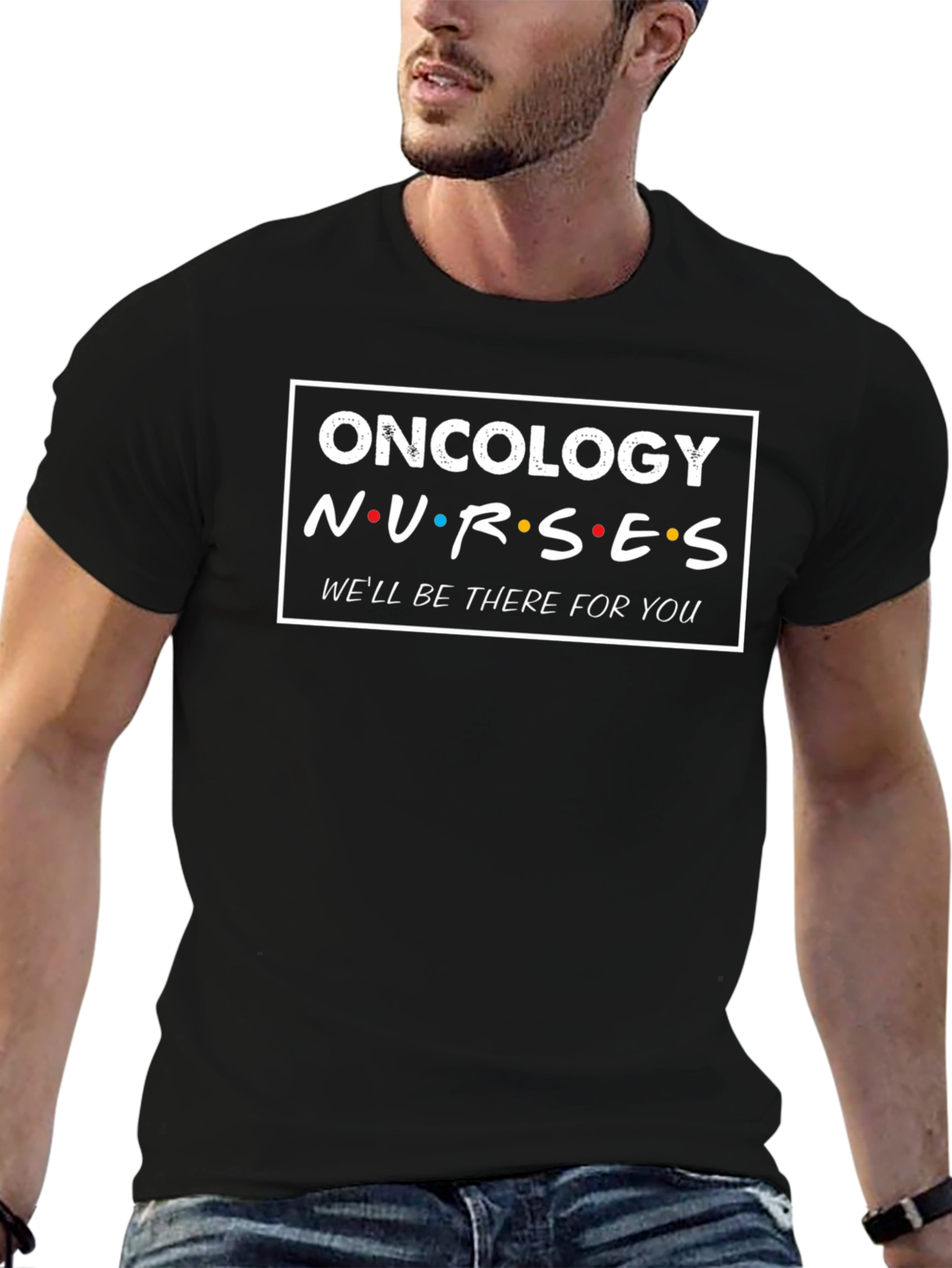 Oncology Nurses Friends Inspired Graphic T-Shirt