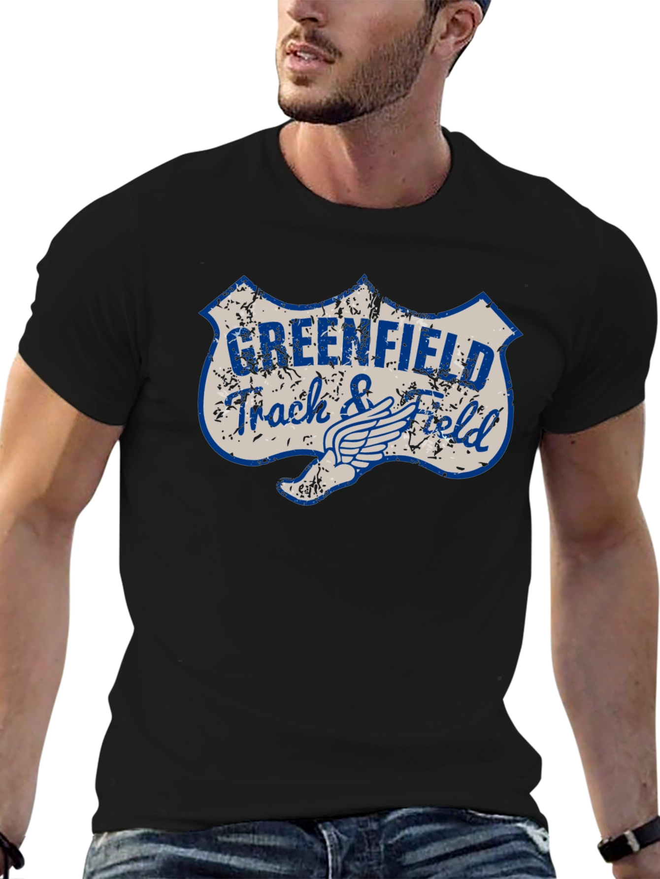 Greenfield Track & Field Graphic T-Shirt