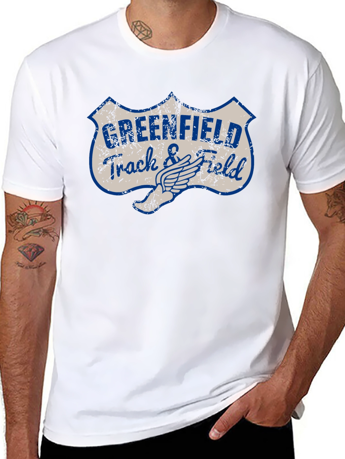 Greenfield Track & Field Graphic T-Shirt