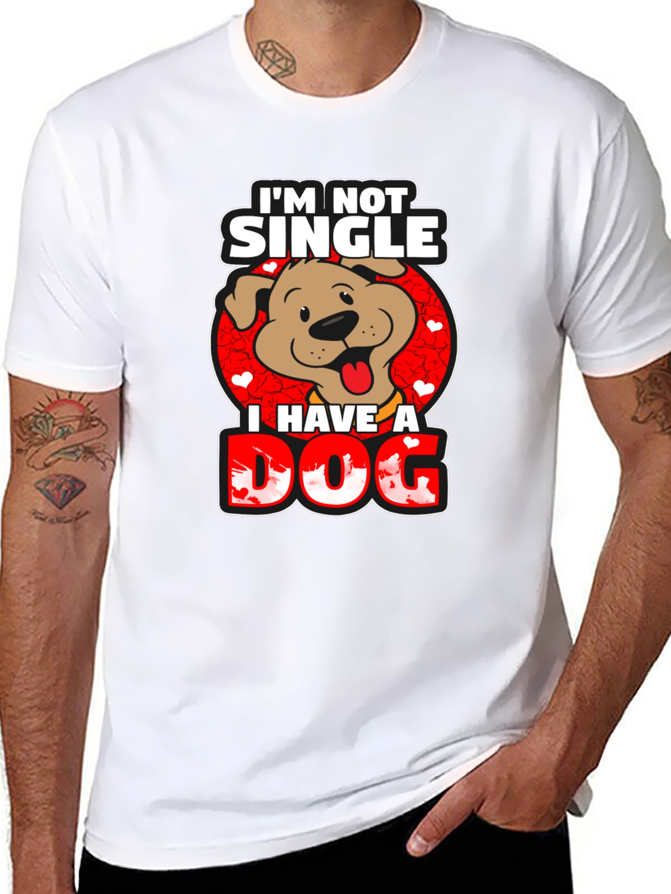 Im Not Single I Have a Dog T-Shirt