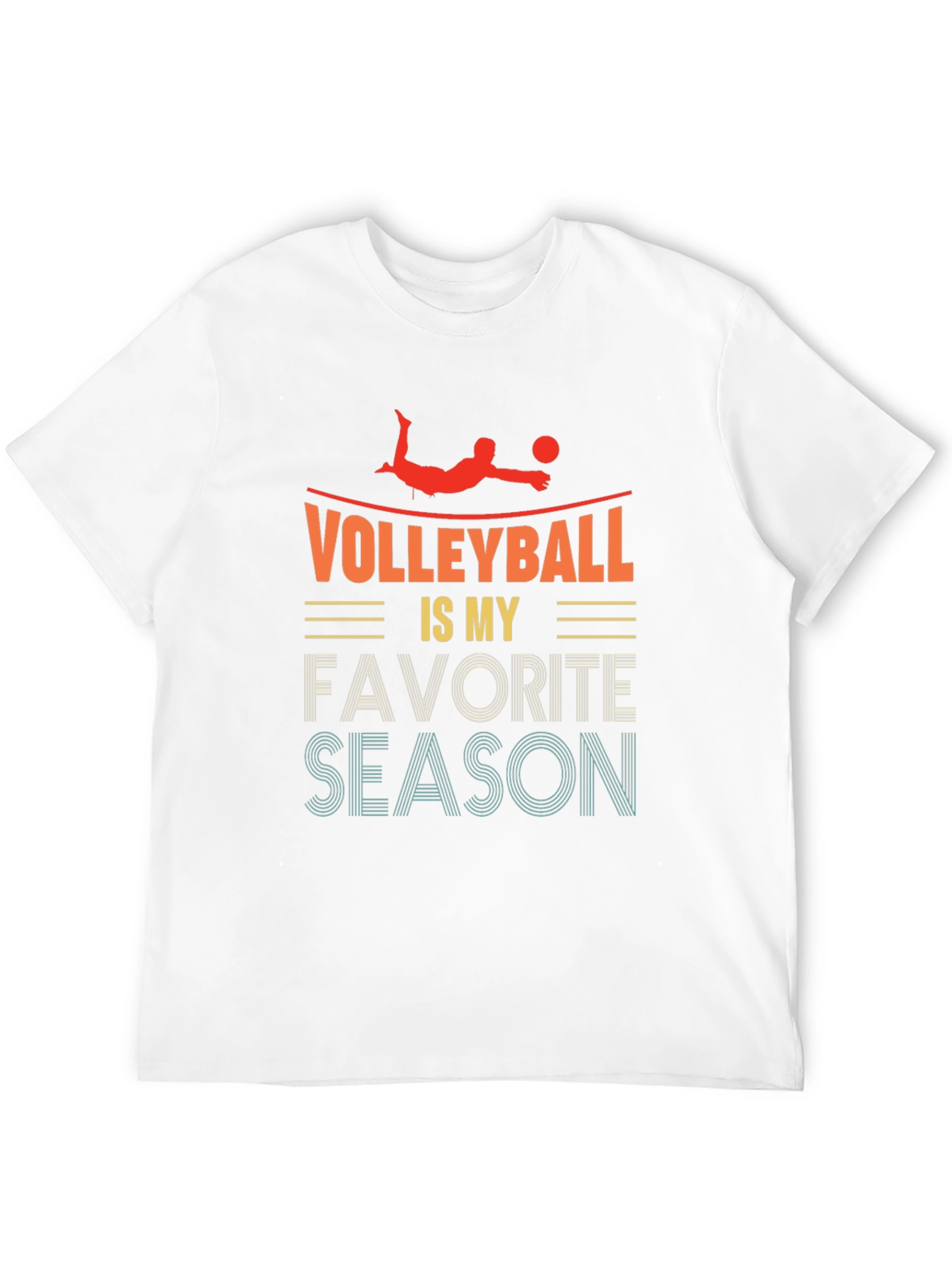 Volleyball is My Favorite Season Graphic Tee