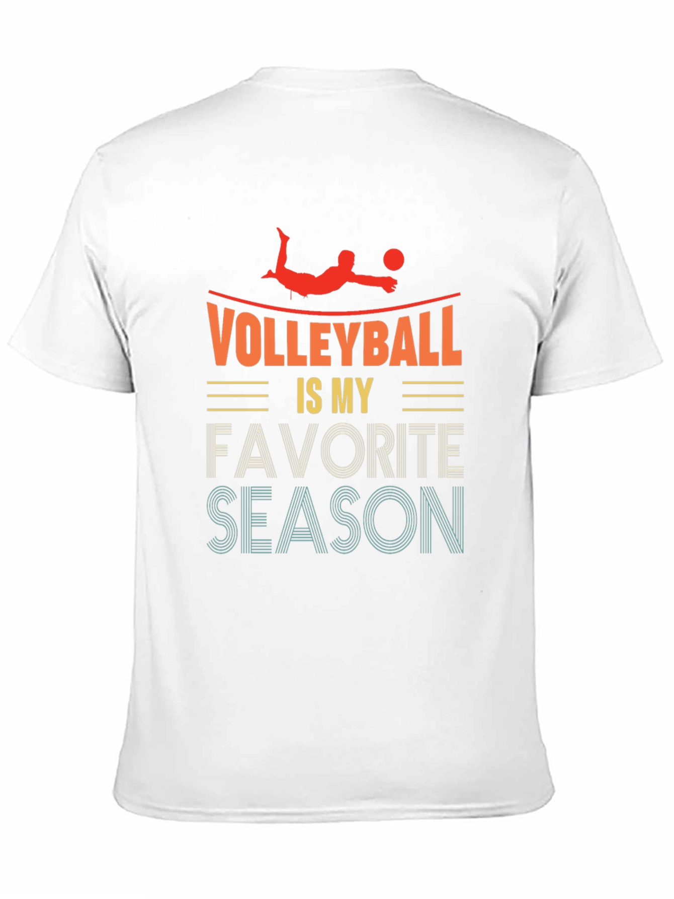 Volleyball is My Favorite Season Graphic Tee