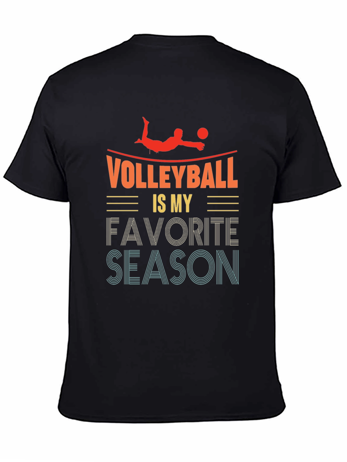 Volleyball is My Favorite Season Graphic Tee