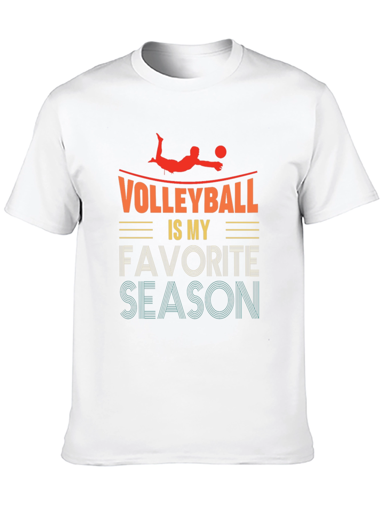 Volleyball is My Favorite Season Graphic Tee