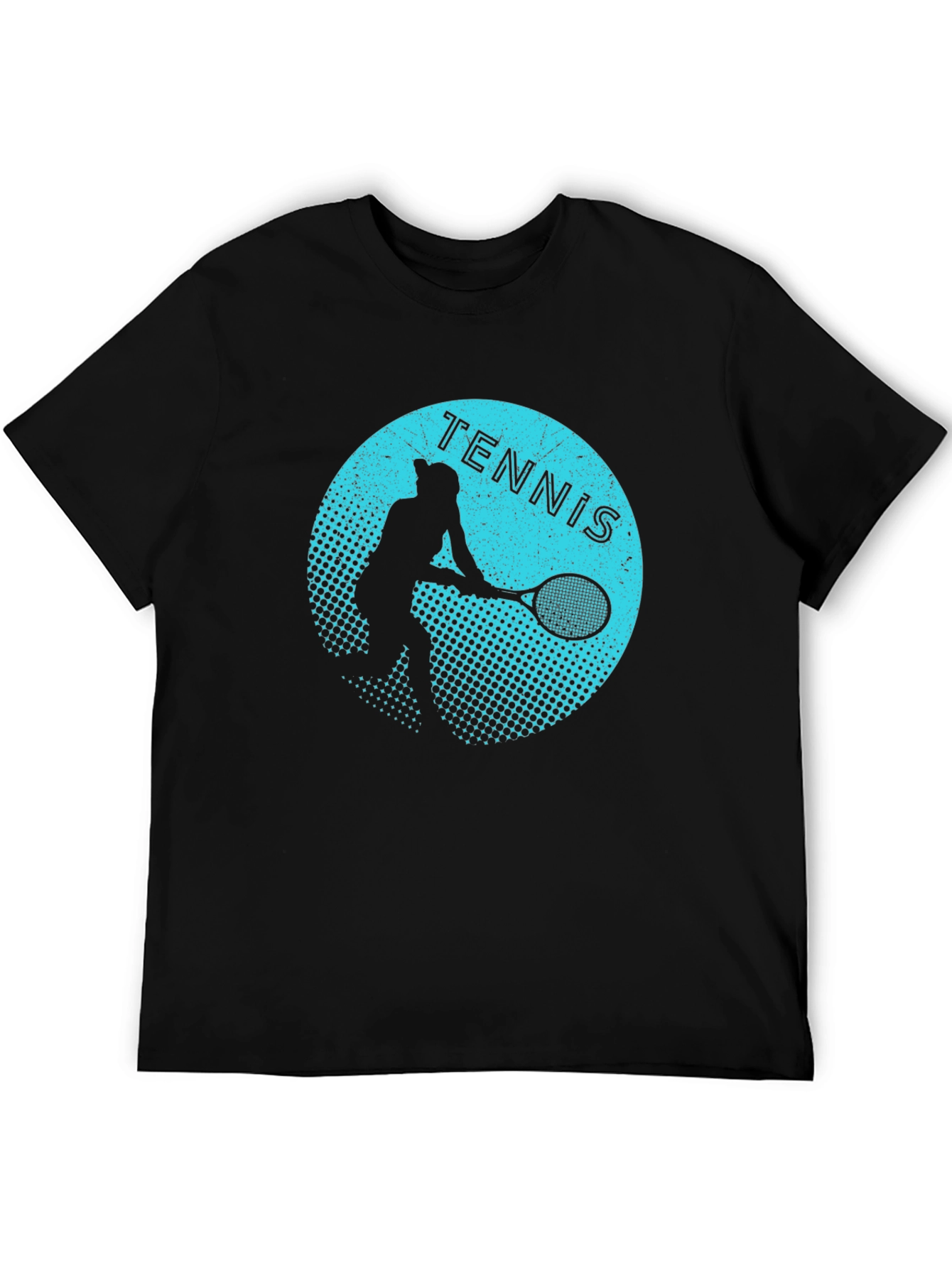Tennis Player Graphic Tee - Stylish Sport T-Shirt