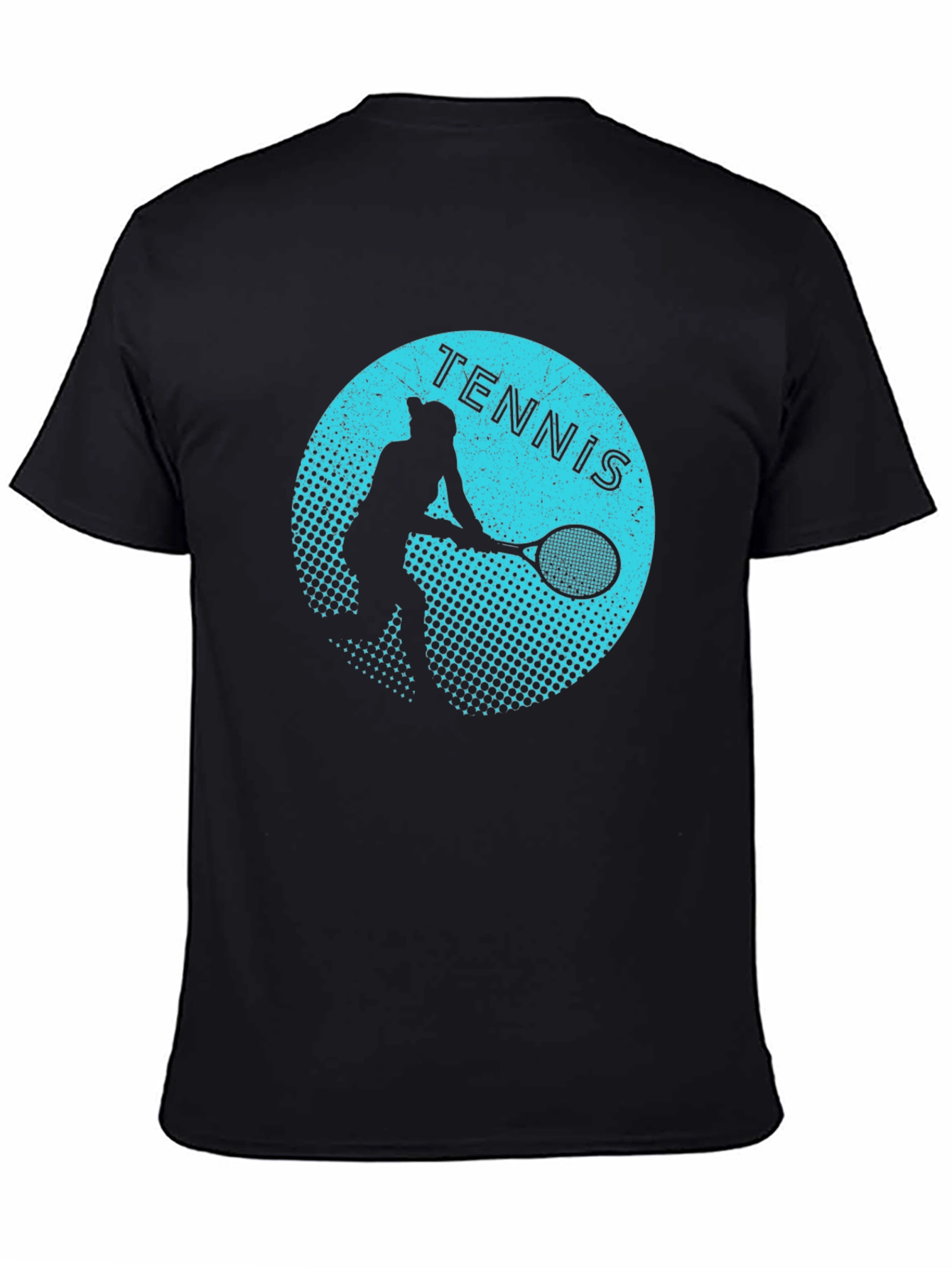 Tennis Player Graphic Tee - Stylish Sport T-Shirt