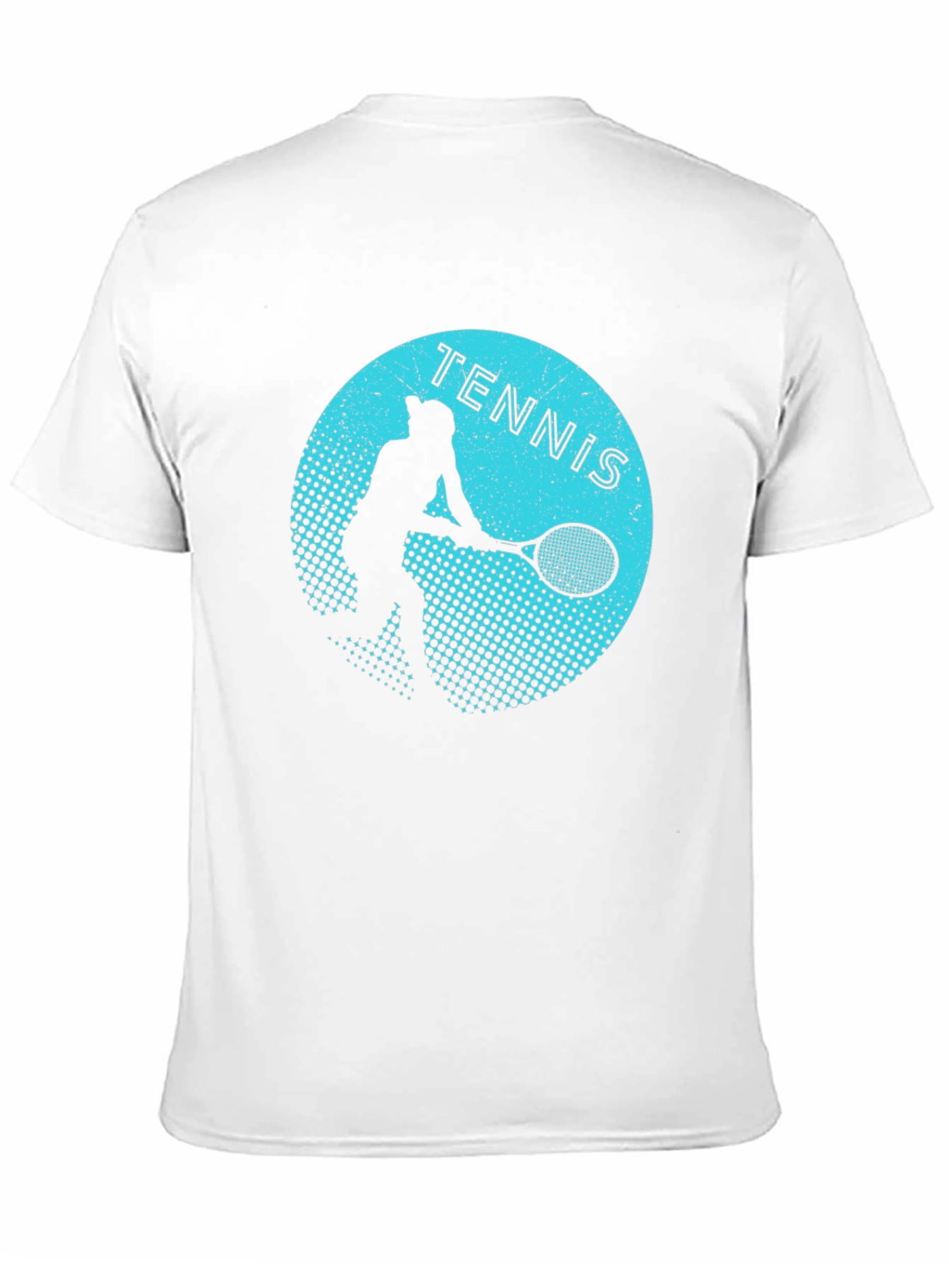 Tennis Player Graphic Tee - Stylish Sport T-Shirt