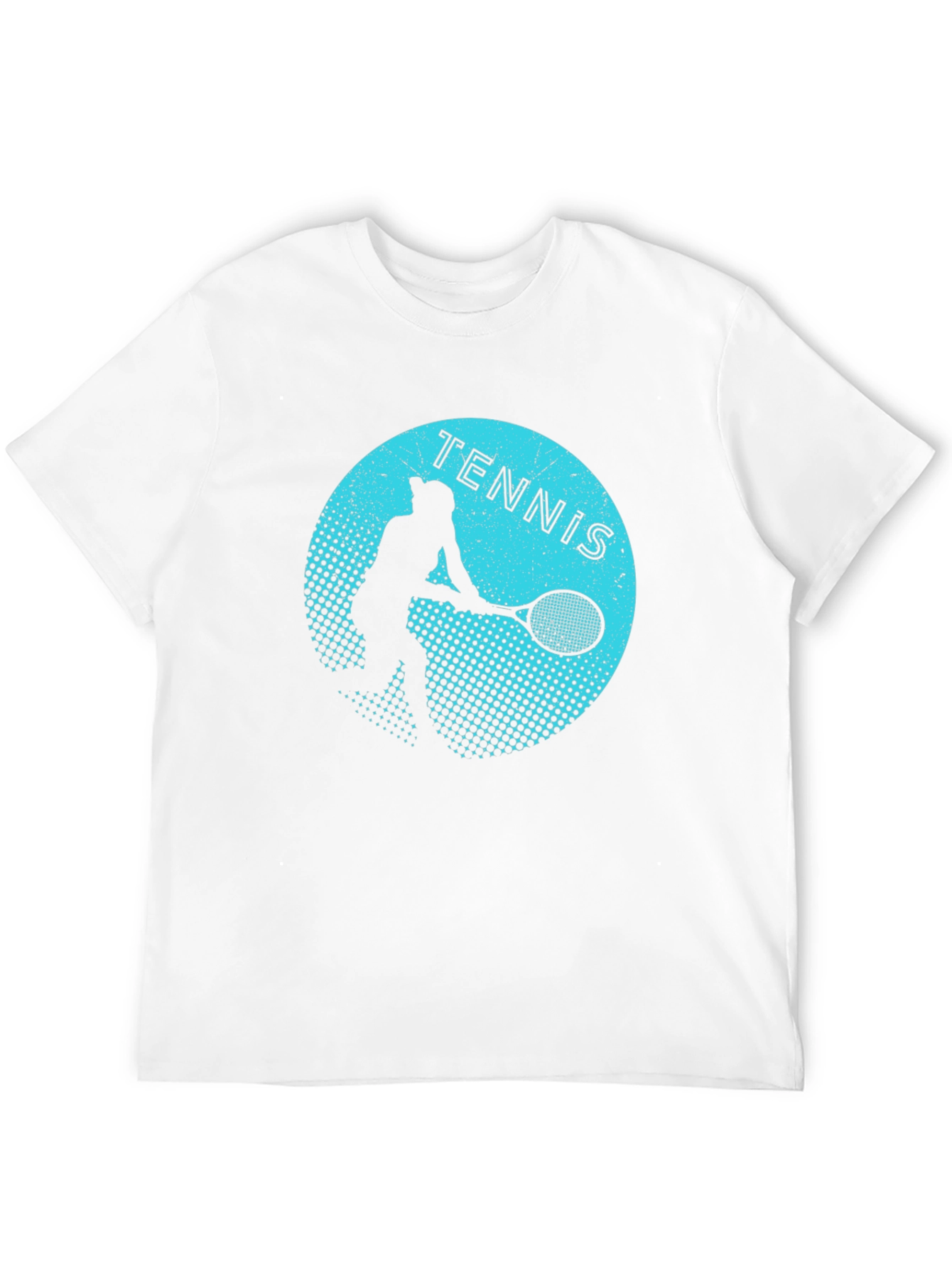 Tennis Player Graphic Tee - Stylish Sport T-Shirt