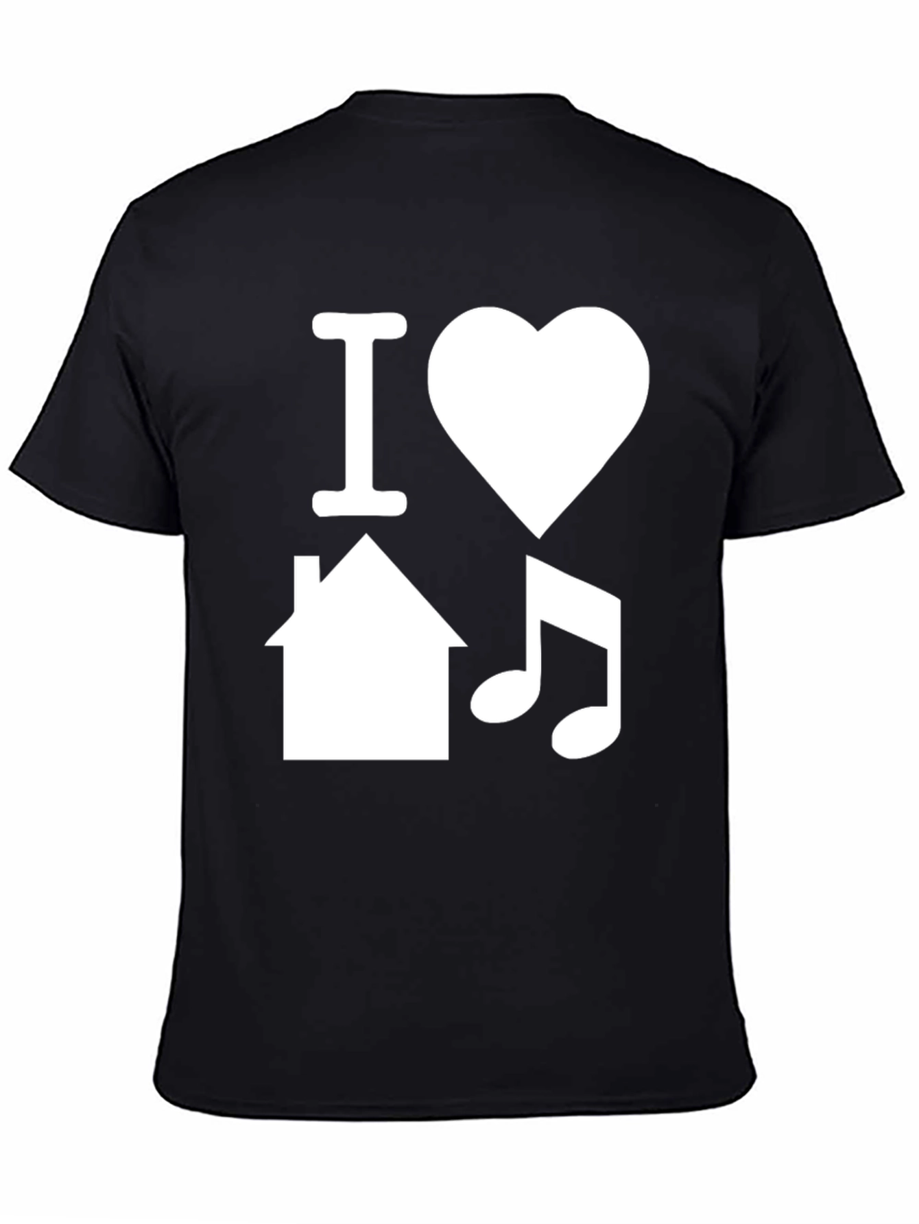 I Love House Music T-Shirt - DJ Graphic Tee