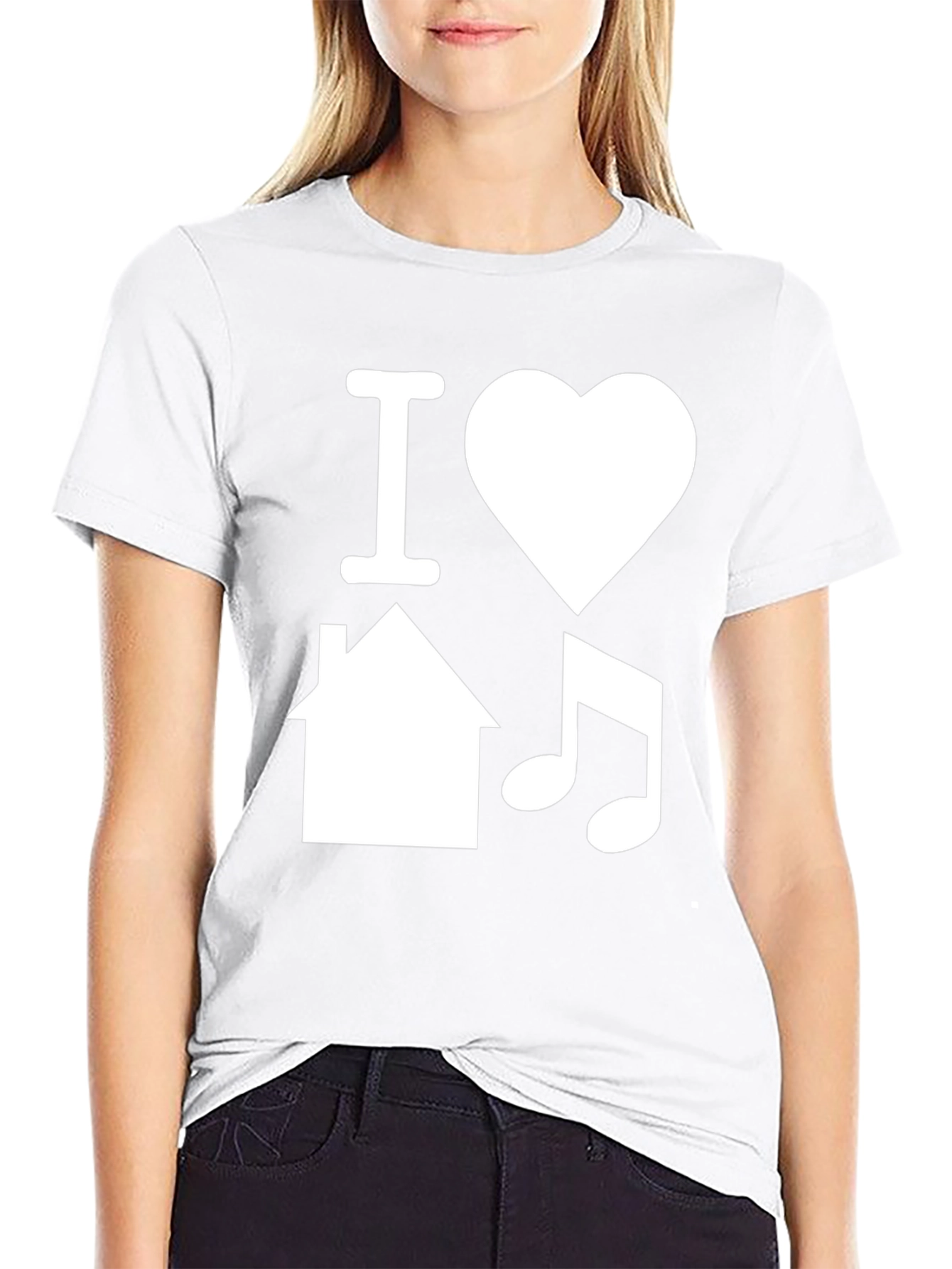 I Love House Music T-Shirt - DJ Graphic Tee