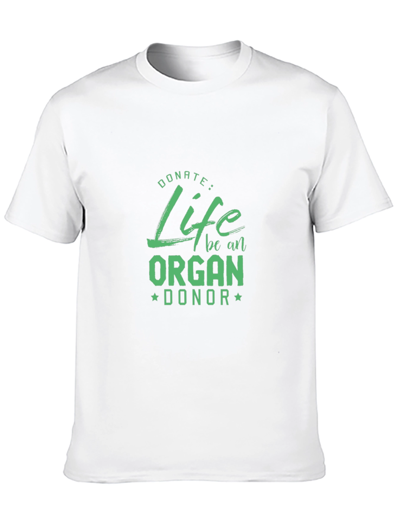 Donate Life Organ Donor T-Shirt - Black
