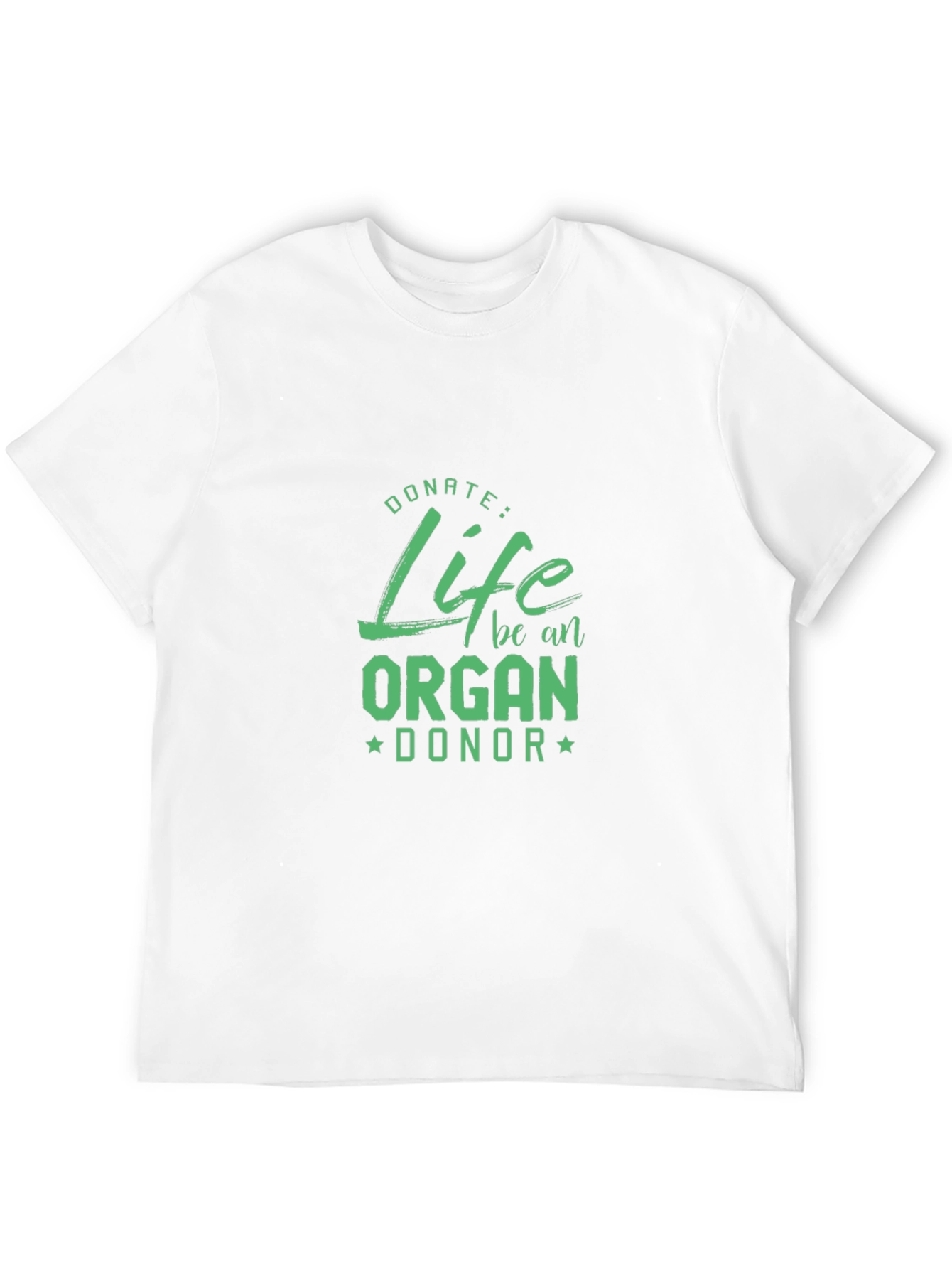 Donate Life Organ Donor T-Shirt - Black