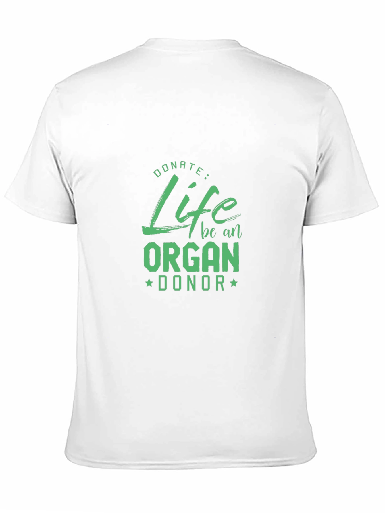 Donate Life Organ Donor T-Shirt - Black