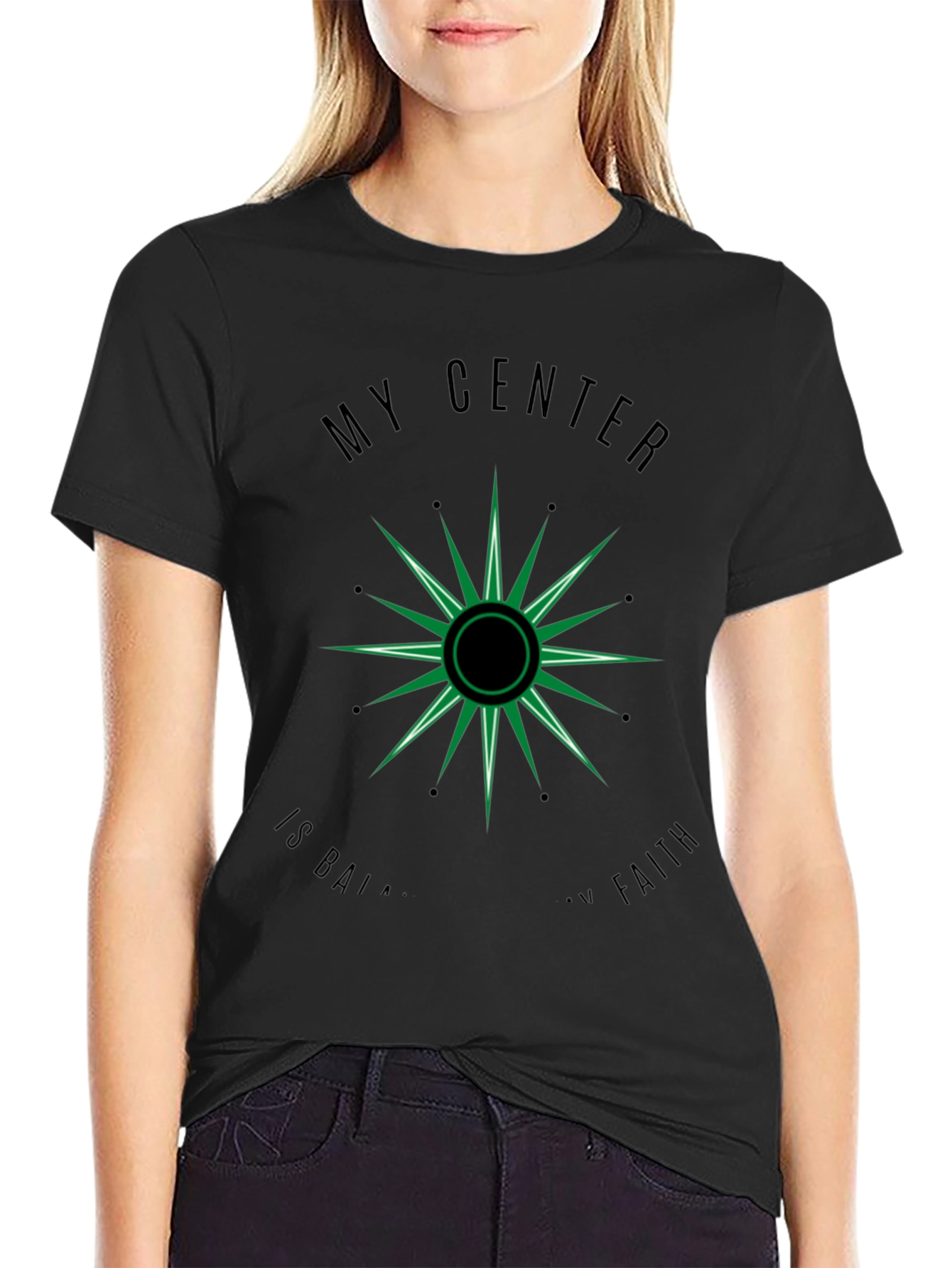 Centered by Faith T-Shirt