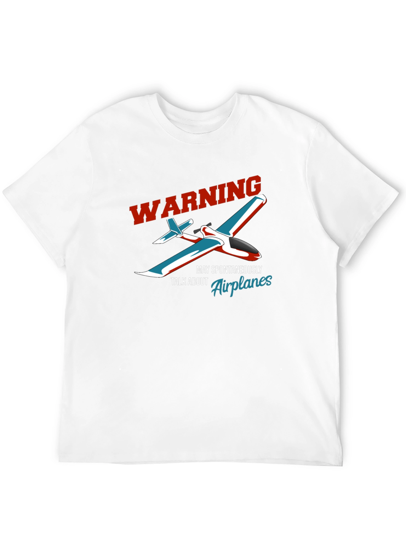 Warning Airplane T-Shirt