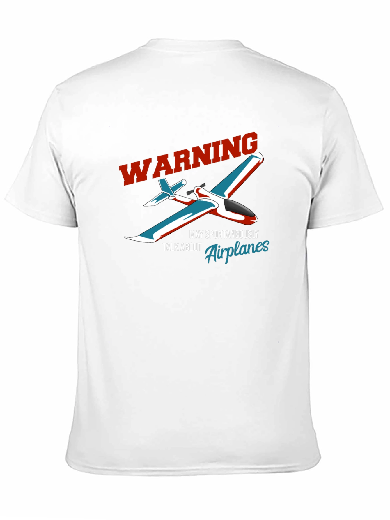 Warning Airplane T-Shirt