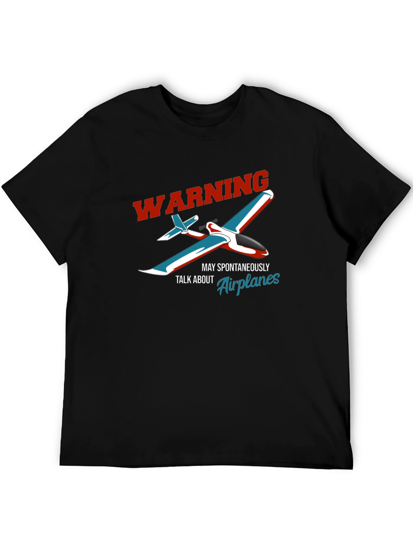 Warning Airplane T-Shirt