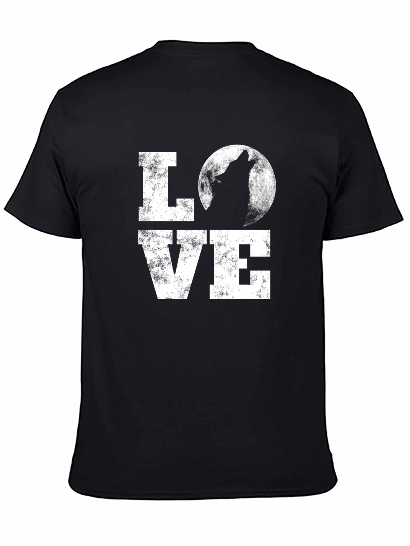 Wolf Moon LOVE Graphic T-Shirt