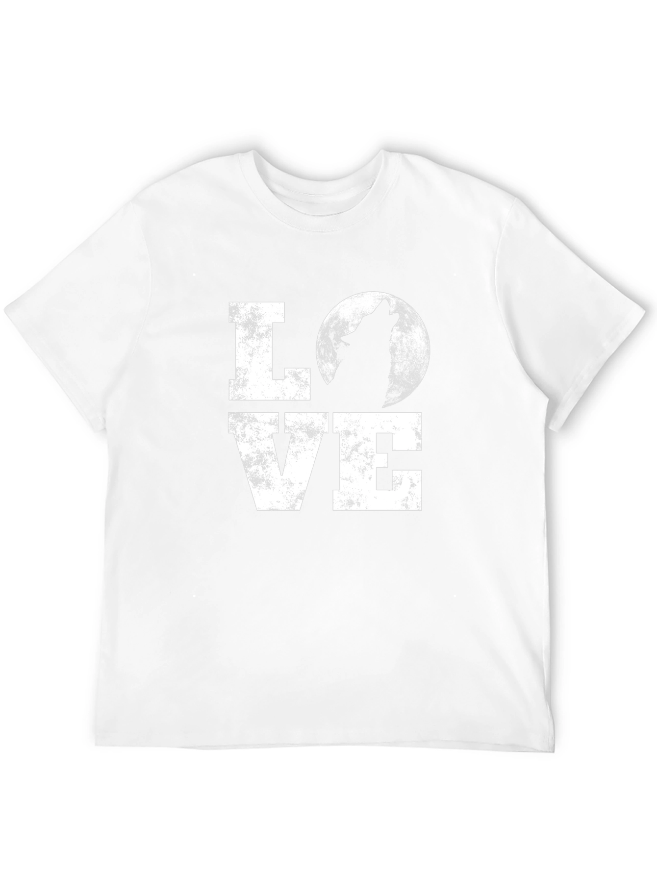 Wolf Moon LOVE Graphic T-Shirt
