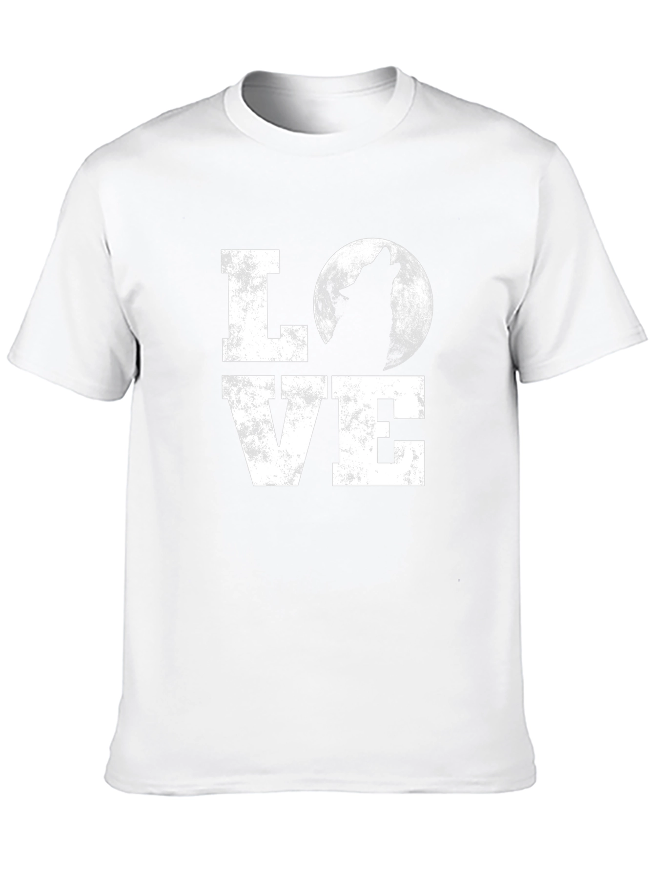 Wolf Moon LOVE Graphic T-Shirt