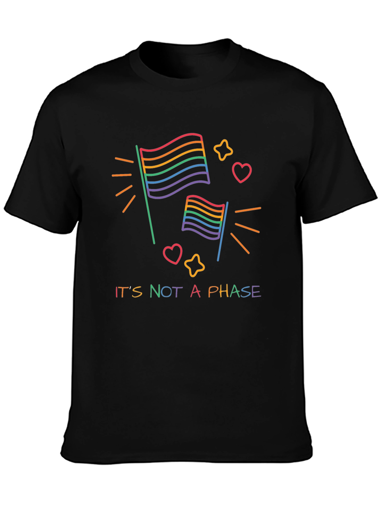 LGBT Pride Its Not a Phase T-Shirt