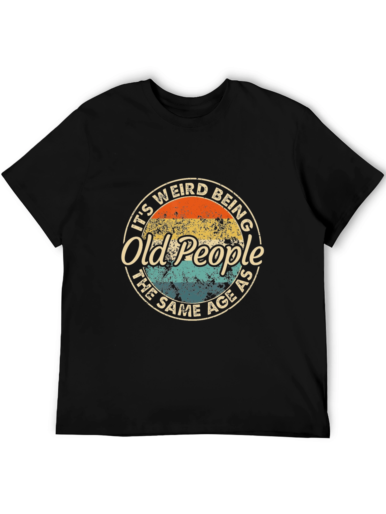 Funny Old People T-Shirt - Novelty Birthday Gift Tee