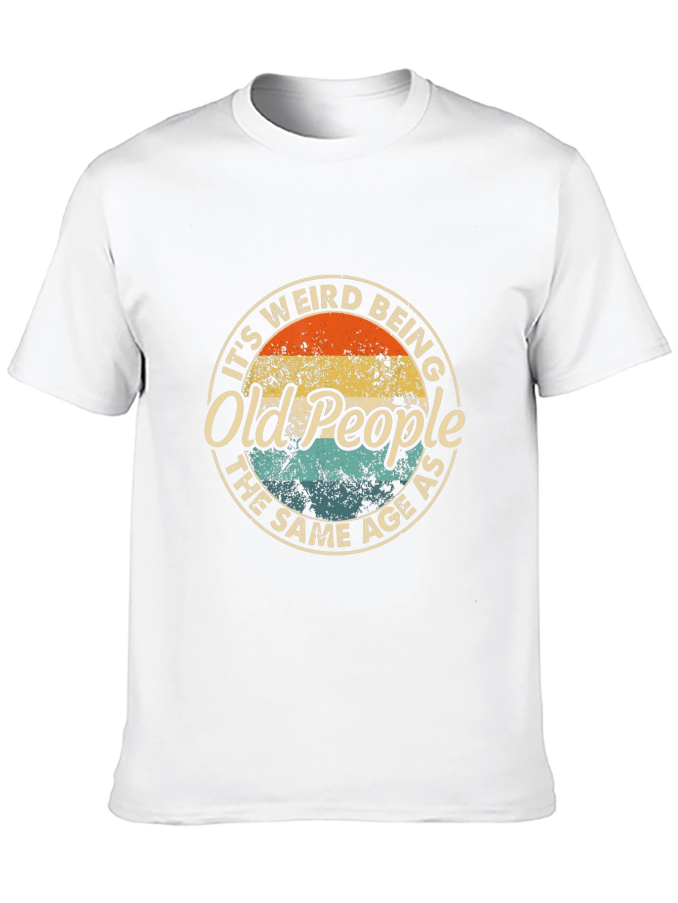 Funny Old People T-Shirt - Novelty Birthday Gift Tee
