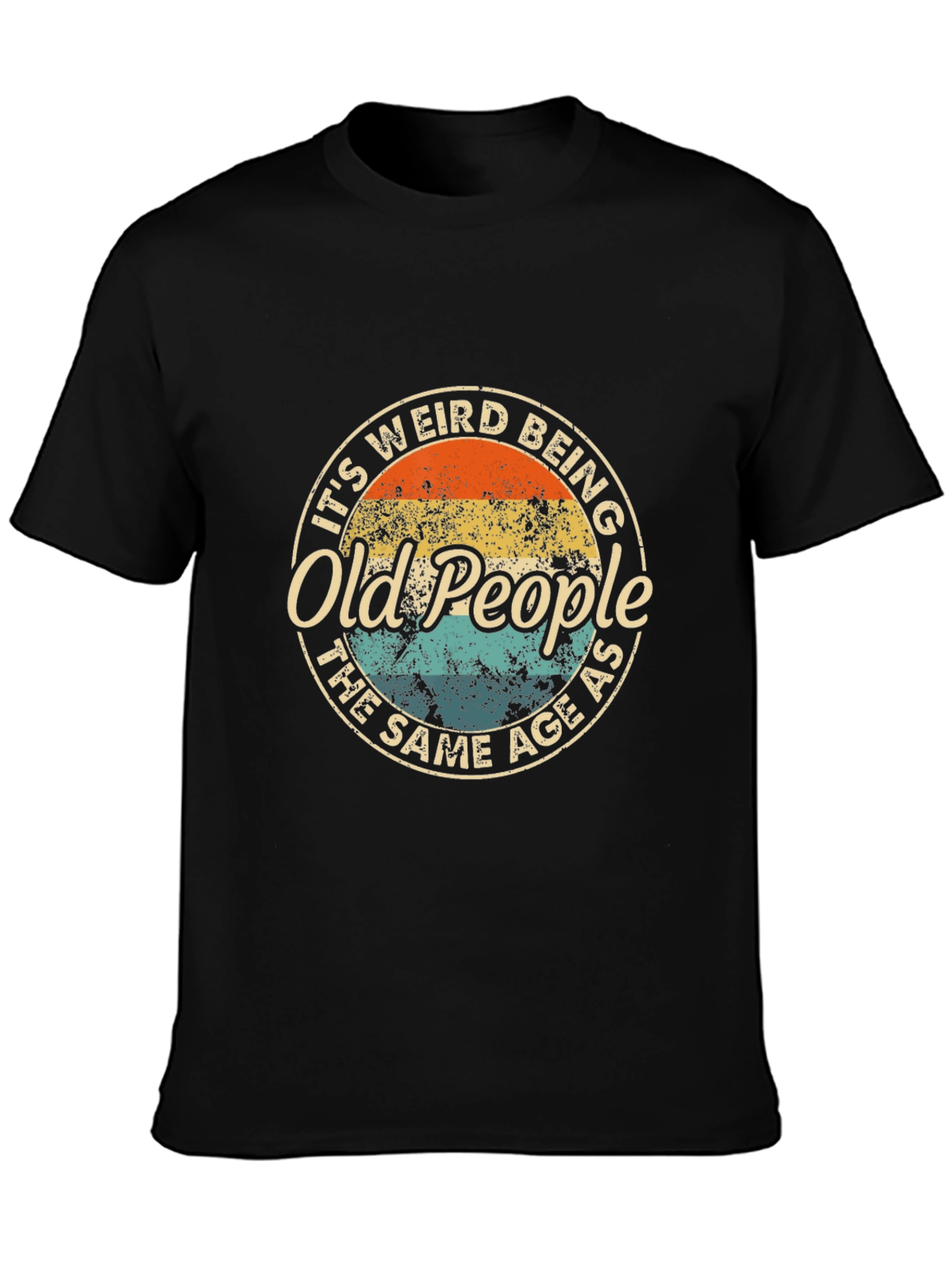 Funny Old People T-Shirt - Novelty Birthday Gift Tee