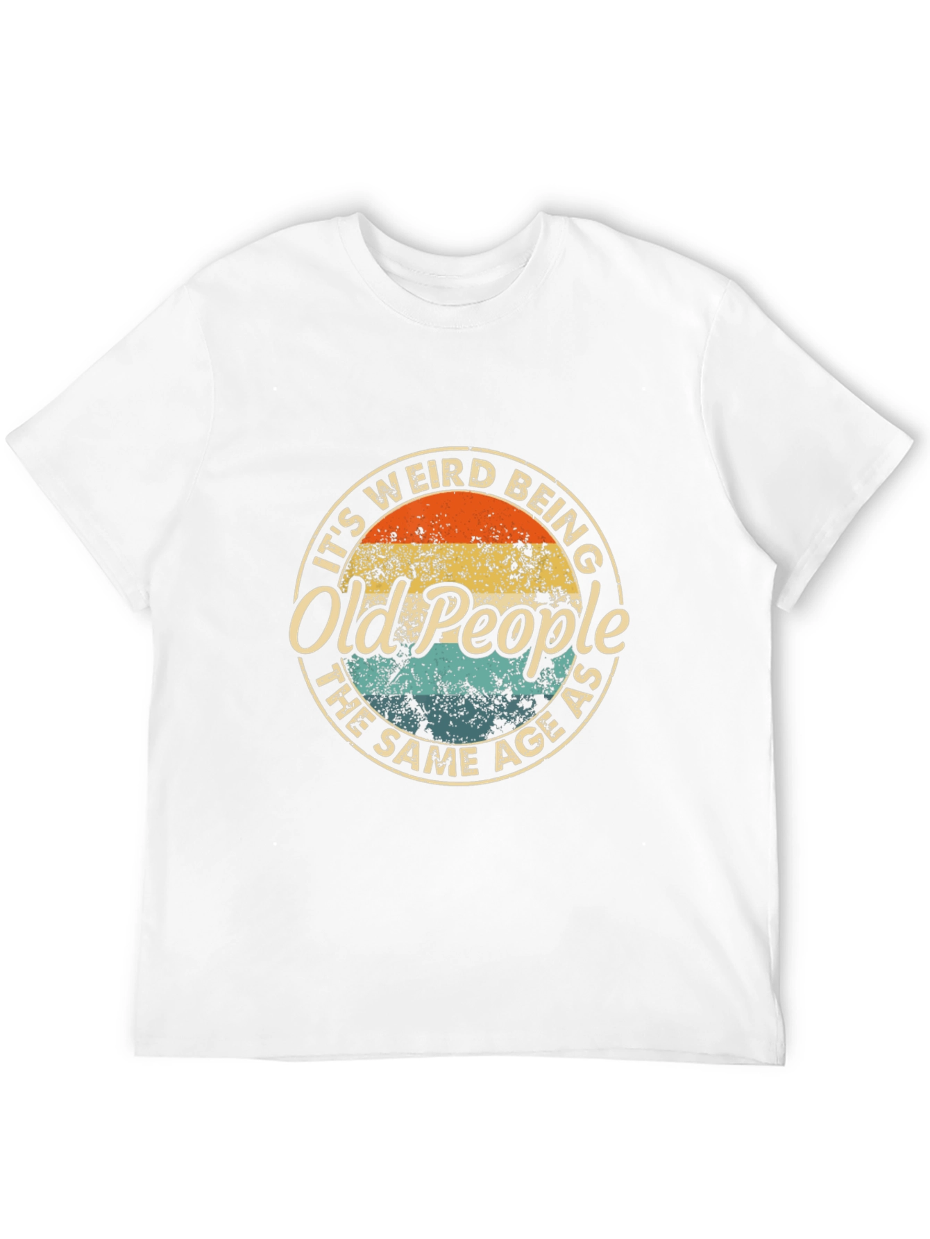 Funny Old People T-Shirt - Novelty Birthday Gift Tee