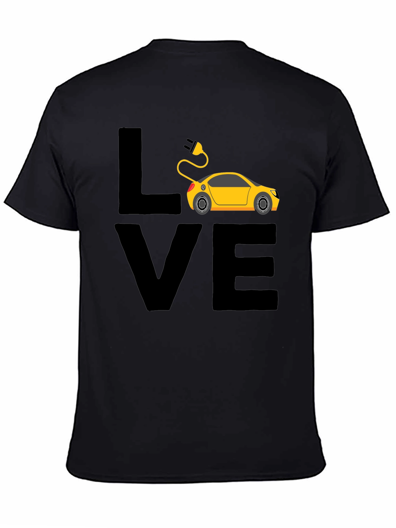 Electric Car Lover T-Shirt - Black