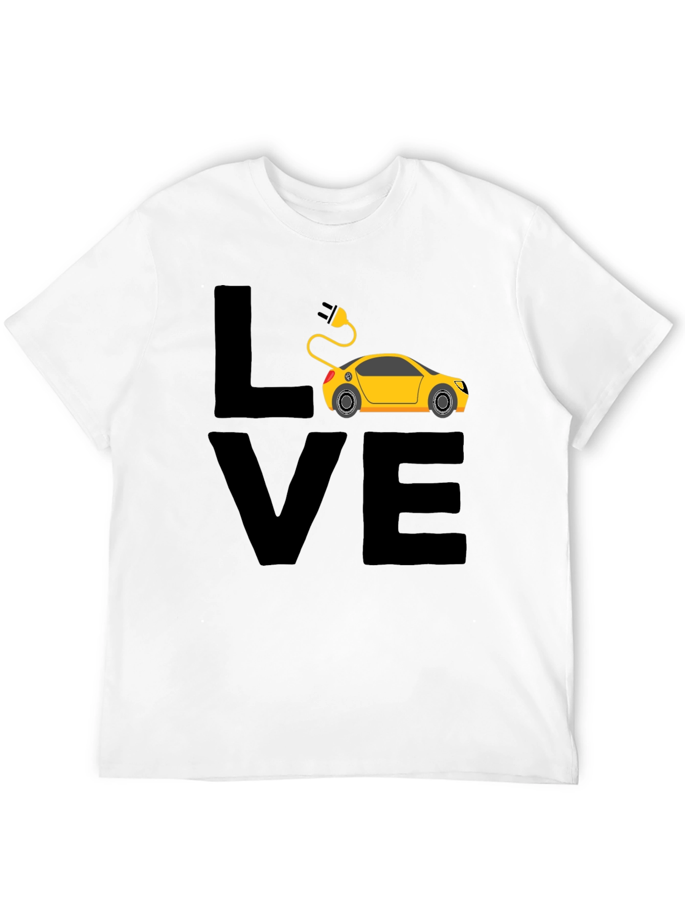 Electric Car Lover T-Shirt - Black