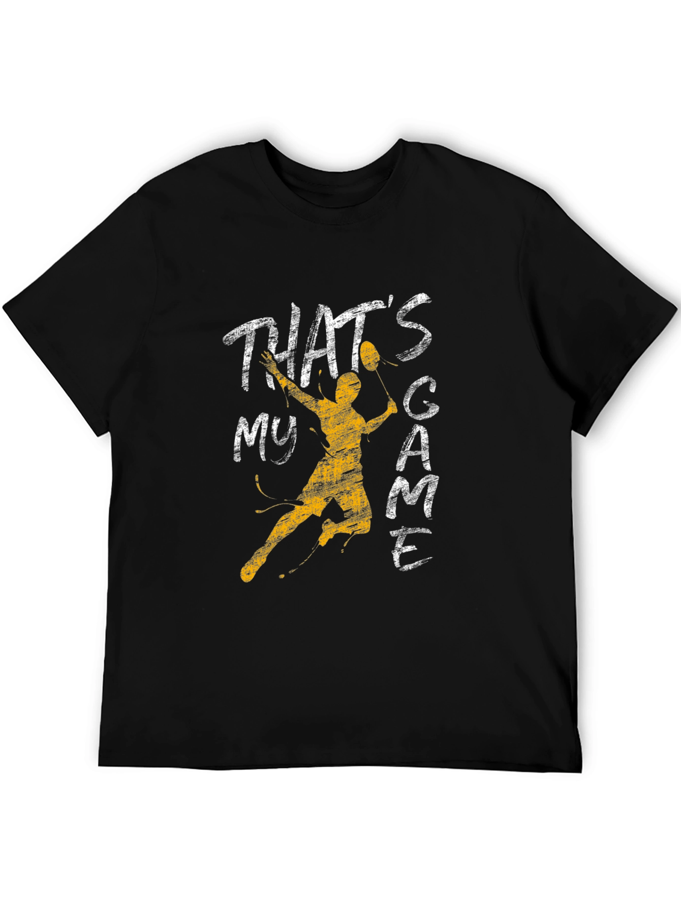 Thats My Game T-Shirt: Badminton Player Design