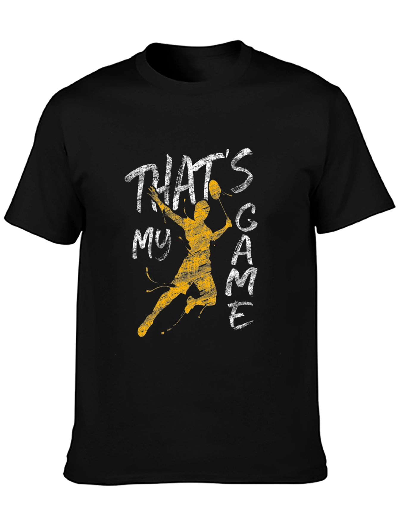 Thats My Game T-Shirt: Badminton Player Design