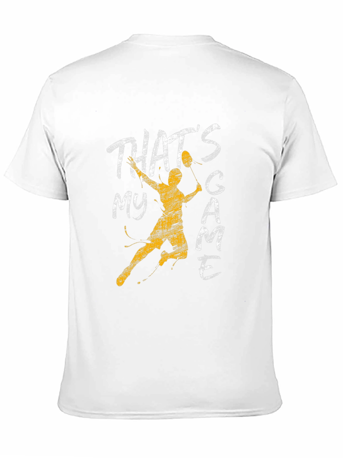 Thats My Game T-Shirt: Badminton Player Design