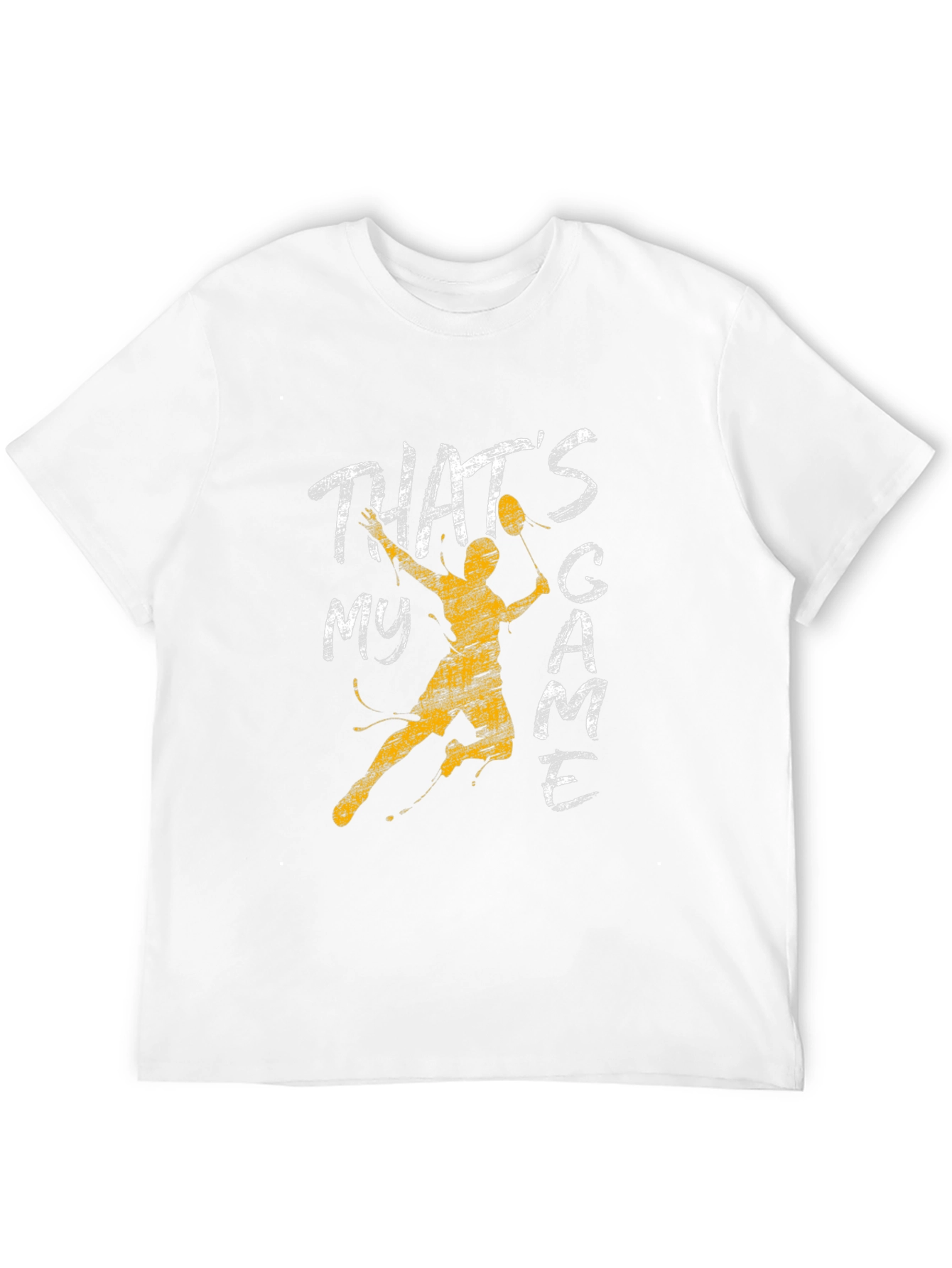 Thats My Game T-Shirt: Badminton Player Design