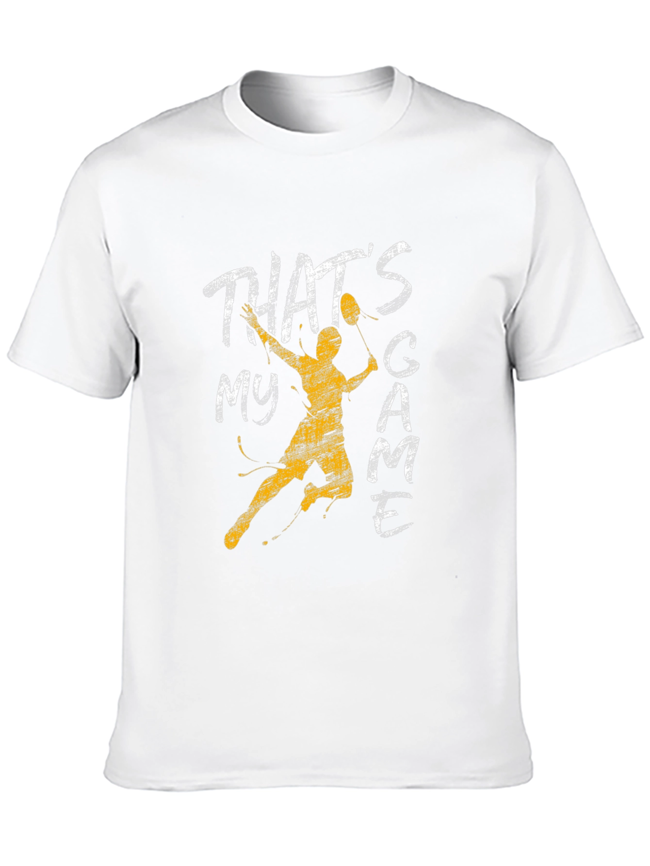 Thats My Game T-Shirt: Badminton Player Design