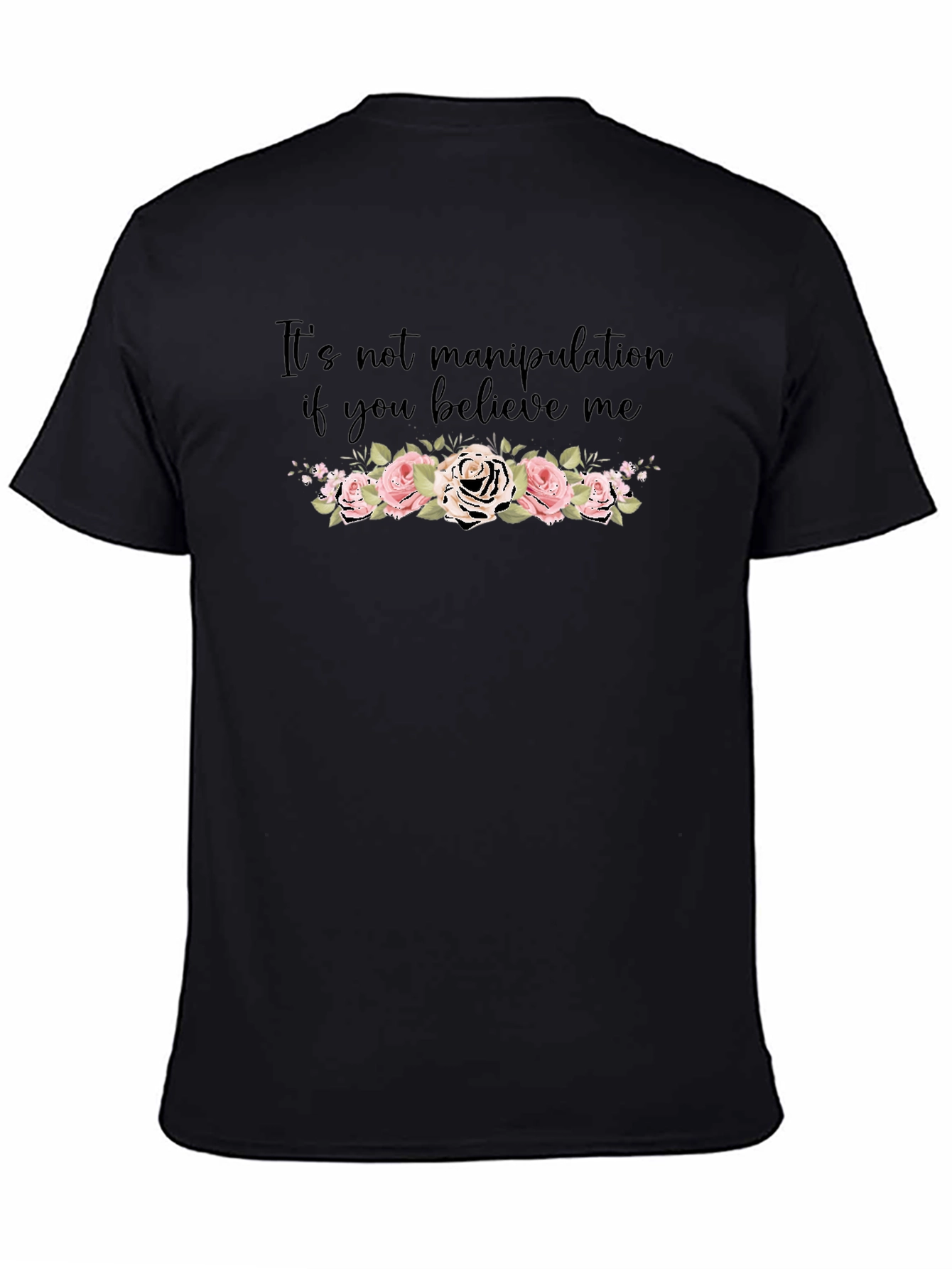 Floral Manipulation Graphic T-Shirt