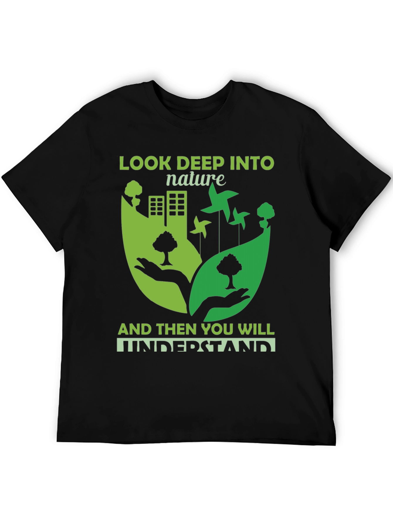Nature Lovers Graphic T-Shirt