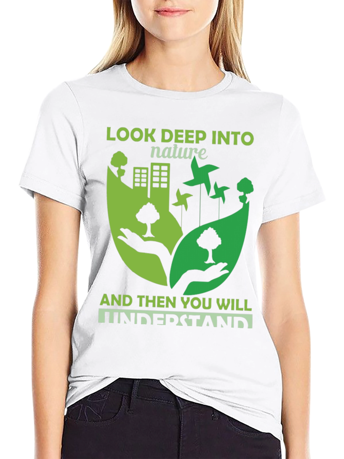 Nature Lovers Graphic T-Shirt